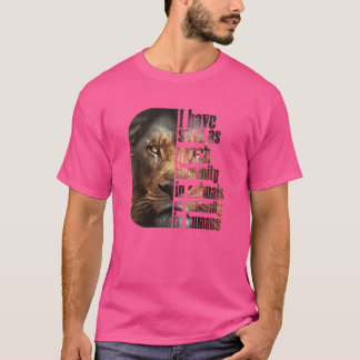 Camiseta humanidad en amigos animales