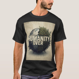 Camiseta Humanidad Sobre la Guerra – Arte de Protesta Contr