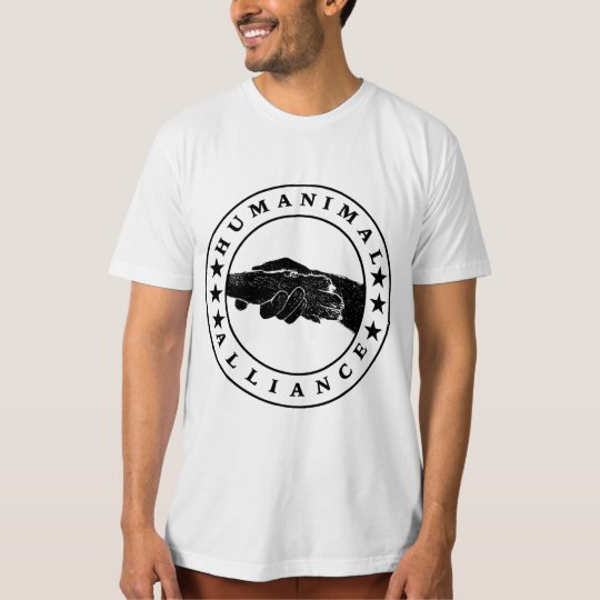 Camiseta Humanimal Alliance - blanco