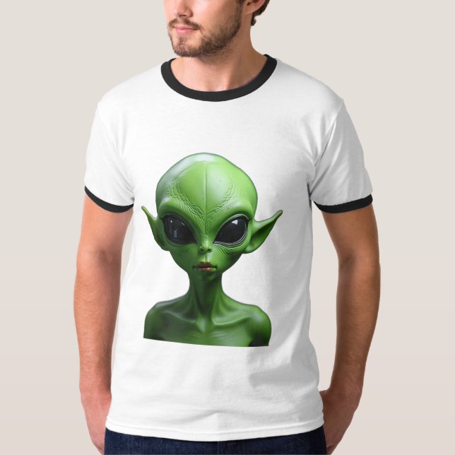 Camiseta Humanioide verde (Anverso)