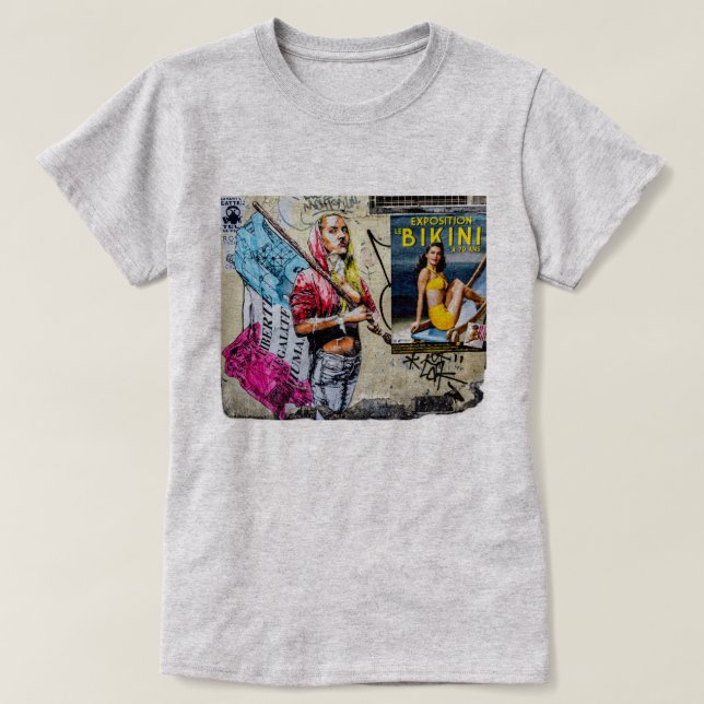 Camiseta Humanité del égalité de Liberté (Diseño del anverso)