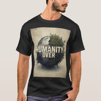 Camiseta Humanity Over War – Anti World War Protest Art Shi