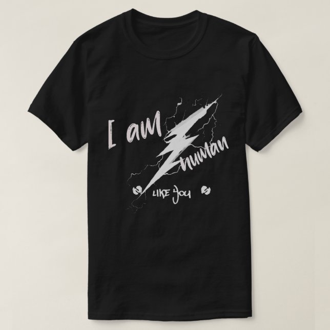 Camiseta humano (Diseño del anverso)