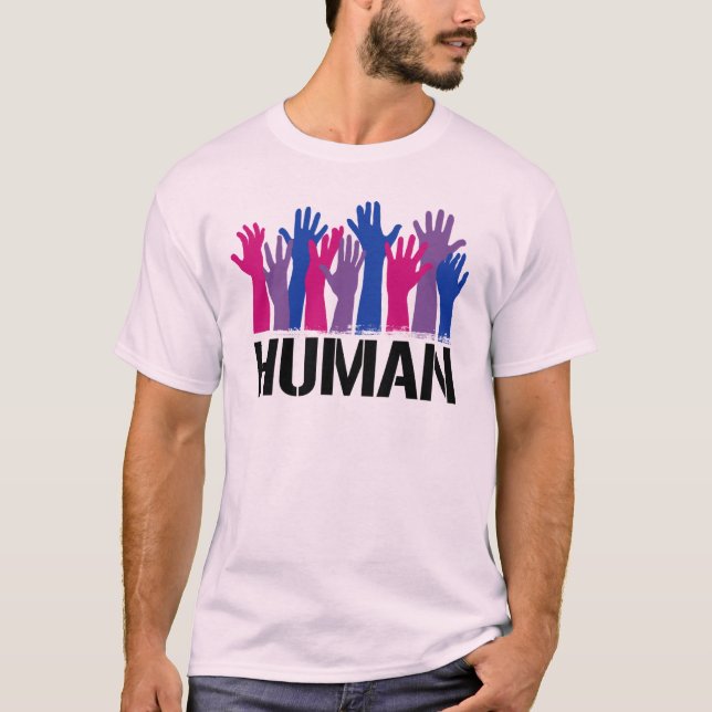 Camiseta Humano Bisexual (Anverso)