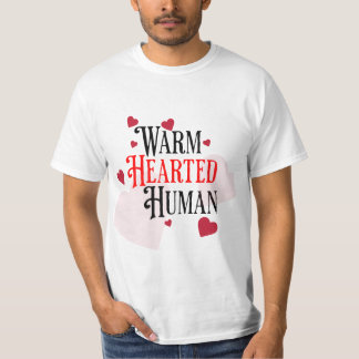 Camiseta Humano de corazón cálido