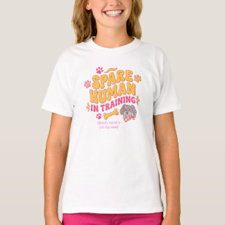 Camiseta Humano de repuesto personalizado con nombre de per
