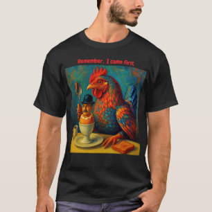 Camiseta Humano endurecido: juego sucio en el desayuno