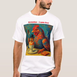 Camiseta Humano endurecido - Juego sucio en el desayuno