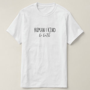 Camiseta Humano  Tipo  Ser ambos