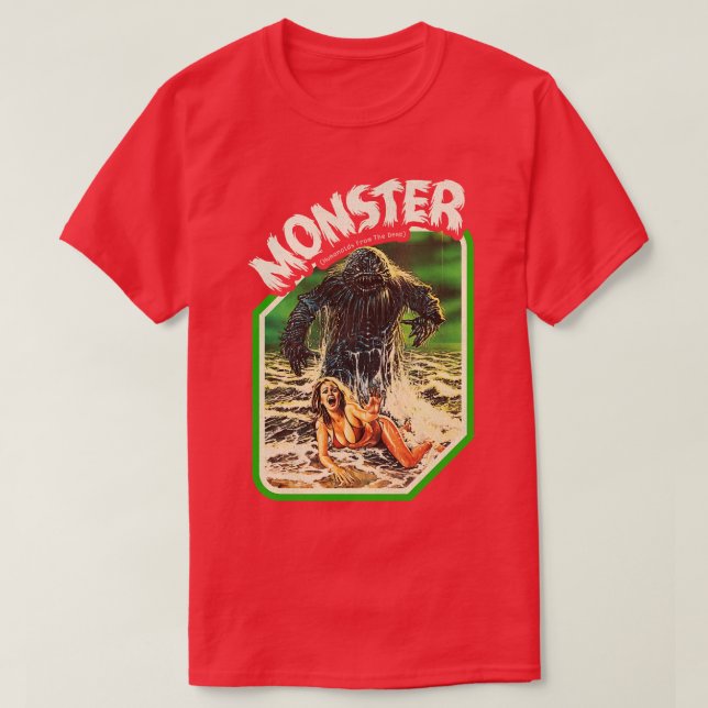 Camiseta Humanoides de la película de terror culto de los a (Diseño del anverso)