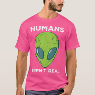 Camiseta Humanos alienados son hombres del espacio de Ufo r