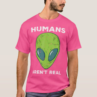 Camiseta Humanos alienados son hombres del espacio de Ufo r