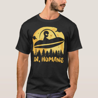 Camiseta Humanos nuevos - Alien divertida