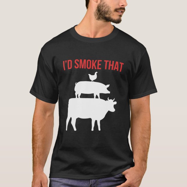 Camiseta Humaría a ese gracioso Fiesta de parrilladas dicie (Anverso)