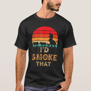 Camiseta Humaría esa parrilla vintage para fumadores de ca