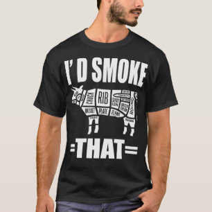 Camiseta Humaría ese gracioso humo de barbacoa