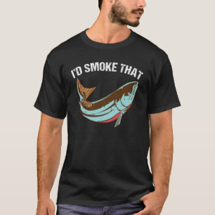 Camiseta Humaría ese pescado de parrillada de salmón