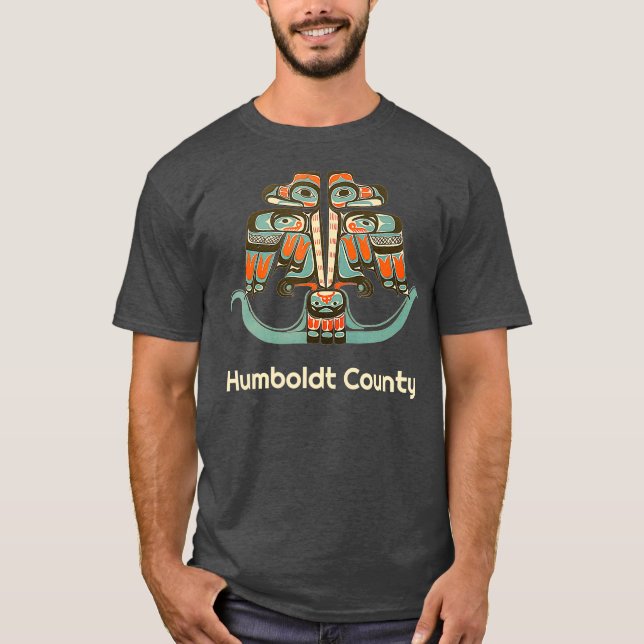 Camiseta Humboldt County California Thunderbird NW (Anverso)