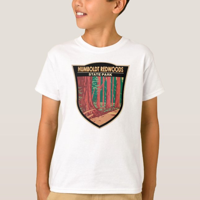 Camiseta Humboldt Redwoods State Park Avenue of the Giants (Anverso)