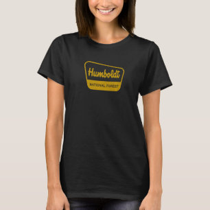 Camiseta Humboldt Rótulo inspirado en el bosque nacional