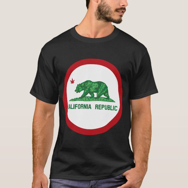 Camiseta Humbolt County California Emerald Bear (Anverso)