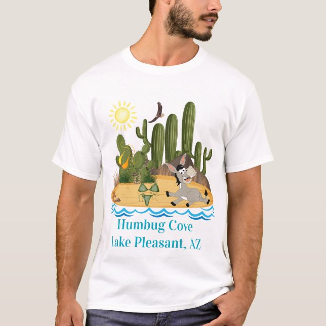 Camiseta Humbug Cove, Lake Pleasant, Arizona (Anverso)