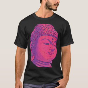 Camiseta Humedad de la cabeza de Buda y chakra