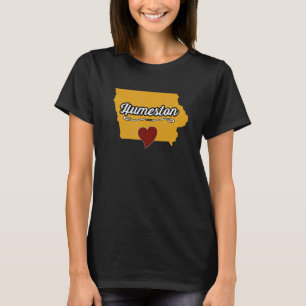 Camiseta HUMESTON IOWA IA USA Cute Souvenir Merch US City