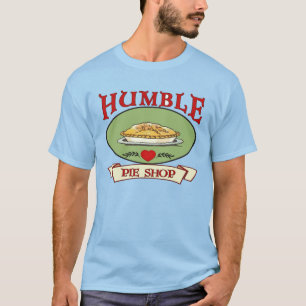 Camiseta humilde de tienda de artículos