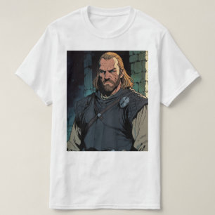 Camiseta Humilde fuerza: Sandor Clegane, el campesino negro