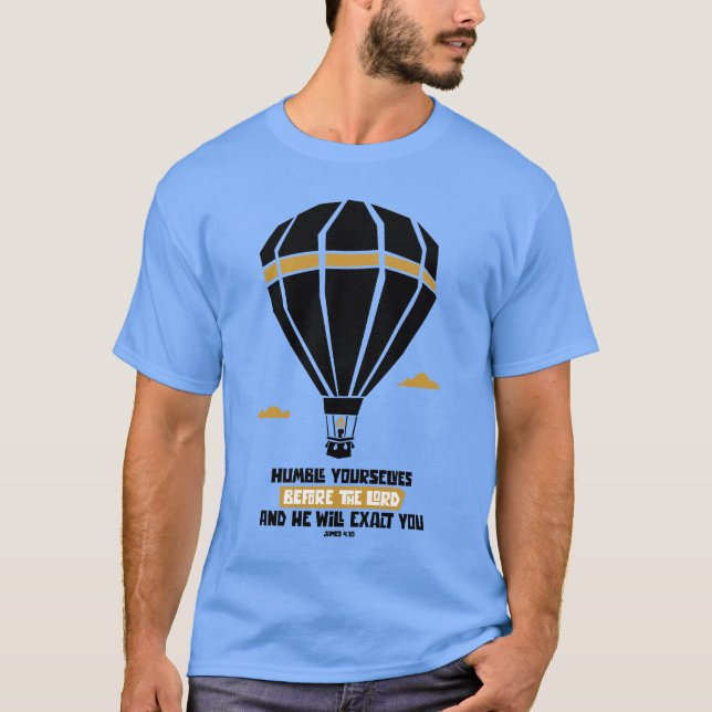 Camiseta Humillarte ante el Señor (Anverso)