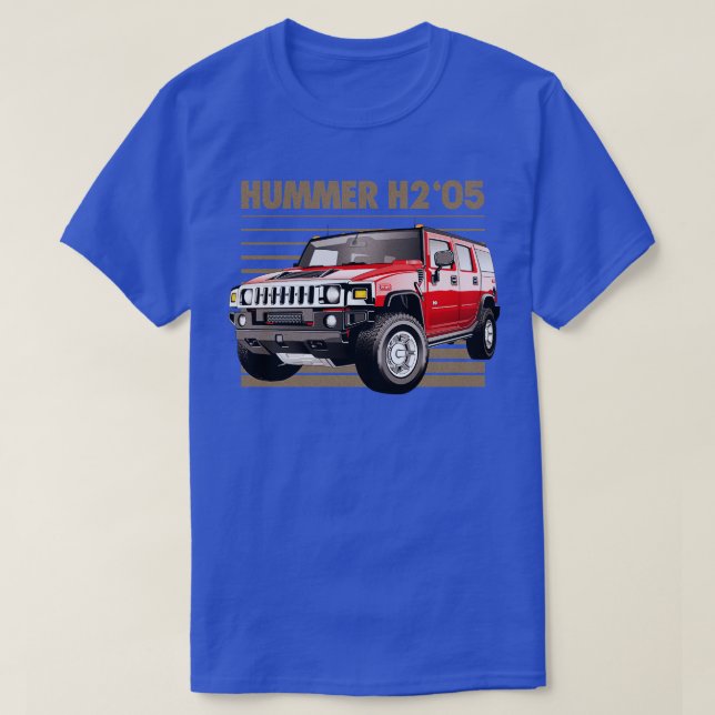 CAMISETA HUMMER H2 (Diseño del anverso)