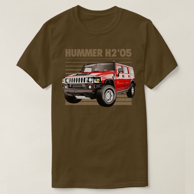 CAMISETA HUMMER H2 (Diseño del anverso)