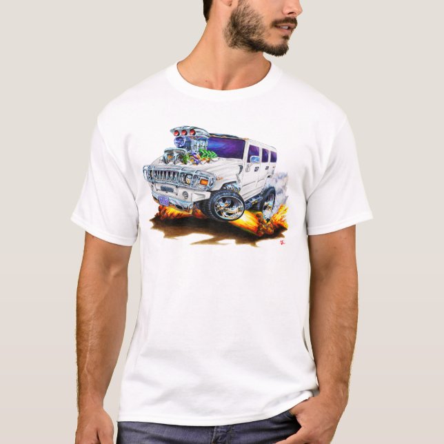 Camiseta Hummer H2 WhiteTruck (Anverso)