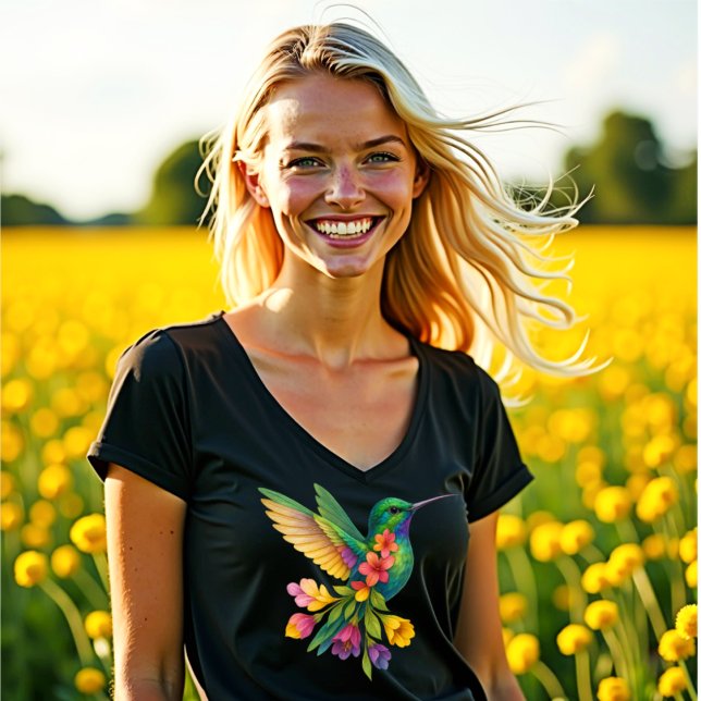 Camiseta Hummingbird (Rooted in Style, Blossoming with Purpose!)