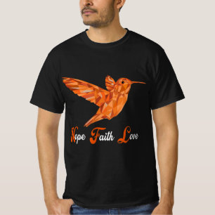 Camiseta HummingBird Aml Leukemia Awareness