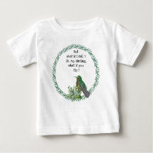 Camiseta Hummingbird Baby Personalizado Shirt Todd