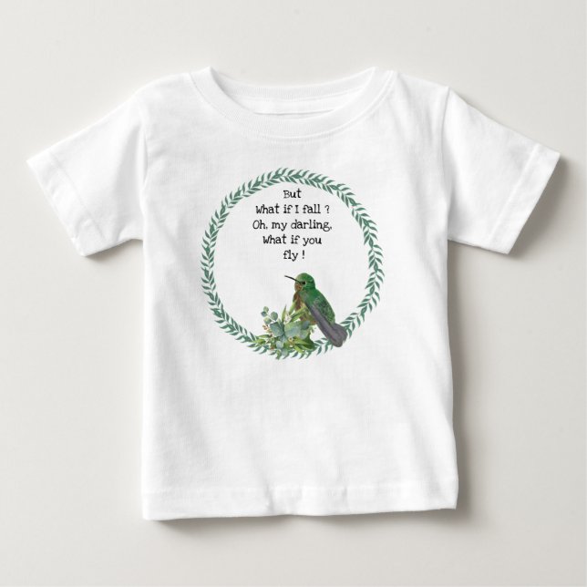 Camiseta Hummingbird Baby Personalizado Shirt Todd (Anverso)