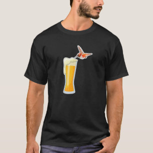 Camiseta Hummingbird Beer Beer Spirit Animal Hummer Bird
