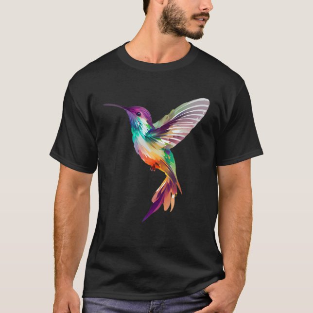 Camiseta Hummingbird Bird Tree Beautiful Nature Spirit (Anverso)