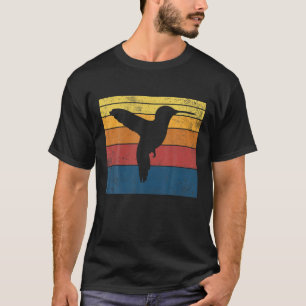 Camiseta Hummingbird Birds Vintage Retro