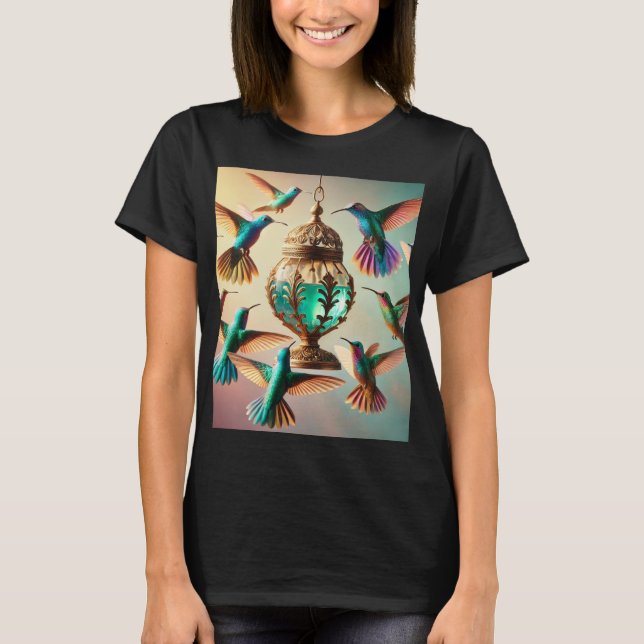 Camiseta Hummingbird Bliss - Elegante y vibrante (Anverso)