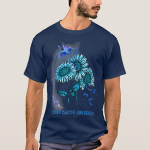 Camiseta Hummingbird Conciencia sobre el cáncer de colon de