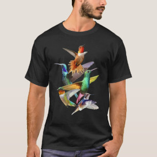 Camiseta Hummingbird En El Colibrí De Vuelo Me Encanta Humm