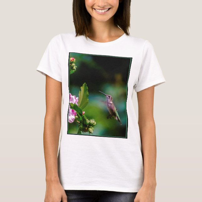 Camiseta Hummingbird - Fotografía original (Anverso)