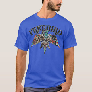 Camiseta Hummingbird Free Bird Hummingbird Western Leopard 