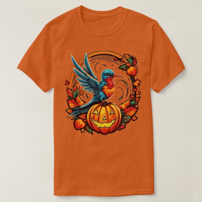 Camiseta Hummingbird Halloween (Diseño del anverso)