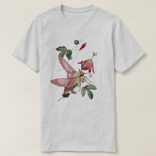 Camiseta Hummingbird Hawk Moth (Diseño del anverso)