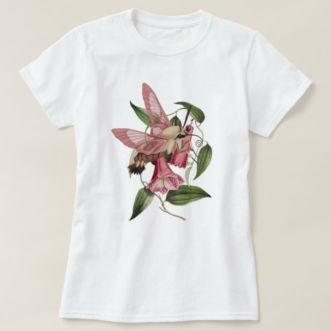 Camiseta Hummingbird Hawk Moth (Diseño del anverso)