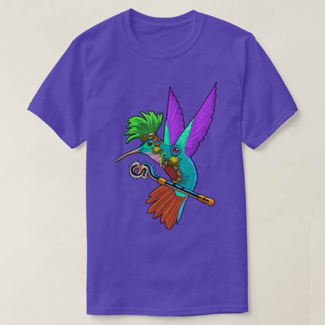 Camiseta Hummingbird maya Huitzilopochtli Mitología azteca  (Diseño del anverso)
